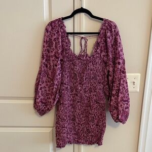 Free People Smocked Dress